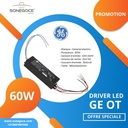 DRIVER LED GE 60W 240V AC/24V DC IP67