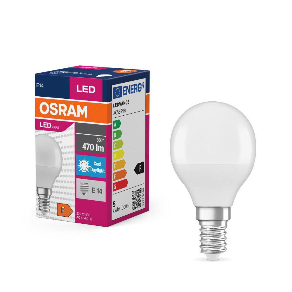 LAMPE LED SPHÉRIQUE OSRAM 5.5W et 5.7W 220V