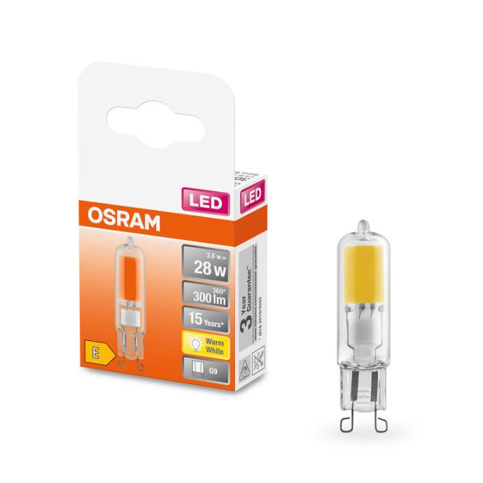 LAMPE LED G9 OSRAM 2.6W 827 220V