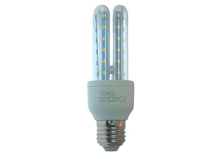 LAMPE LED TUBULAIRE 3U WELL